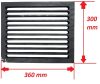 FK-8 rostély 300x360x20 mm, celsius kazánhoz