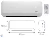 Fali ventilátoros fűtőtest Home FKF 42201
