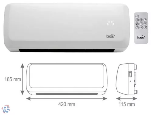 Fali ventilátoros fűtőtest Home FKF 42201