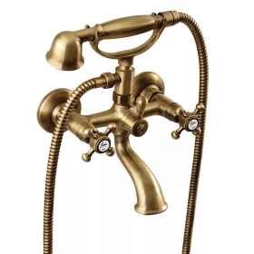 REITANO ANTEA Kádtöltő csaptelep. zuhanyszettel. bronz