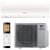 Gree Comfort X GWH09ACC-K6DNA1A oldalfali mono split klíma 2.6 kW, wifi.