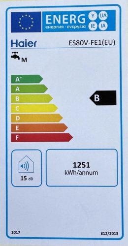 Haier Nuova 80 literes szögletes villanybojler ES80V-FE1