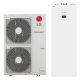  LG Therma V hidro-split hőszivattyú 16kW, 1 fázis + 200l HMV, R32 (HN1616Y.NB1 + HU161MRB.U30) 