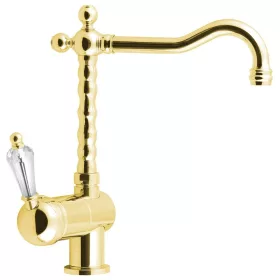   KIRKÉ CRYSTAL mosogató-csaptelep. arany 190/205/285mm. arany