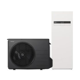  Panasonic Aquarea High Performance osztott hőszivattyú K generáció 3kW, 185l HMV, 1 fázis, 2 zónás (KIT-ADC03K3E5B)
