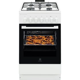   Electrolux LKK560011W kombinált fehér tűzhely, SteamBake, AirFry, Grill funkció