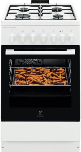 Electrolux LKK560011W kombinált fehér tűzhely, SteamBake, AirFry, Grill funkció