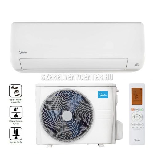 Midea All Easy Pro MEX-24-SP 7,1kW oldalfali split klíma, Fűtésre optimalizált