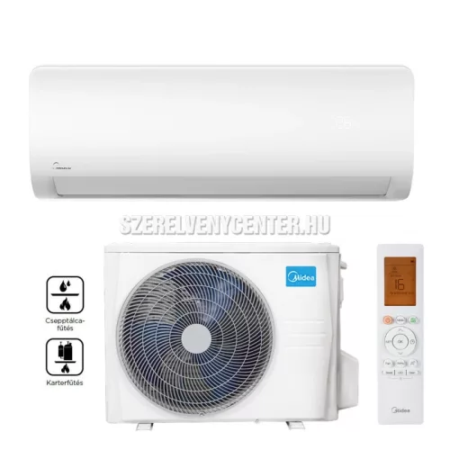 Midea Xtreme Save Pro MGP2X-09-SP 2,6kW oldalfali split klíma, Fűtésre optimalizált, UV fény fertőtlenítővel