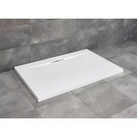   Giaros D szögletes zuhanytálca 140x90 fehér, ajándék szifonnal