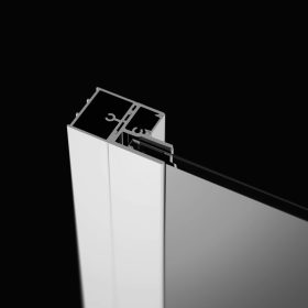   U toldóprofil Essenza, Fuenta, Nes, Premium Pro forgóprofilhoz, faliprofilhoz króm 2 cm