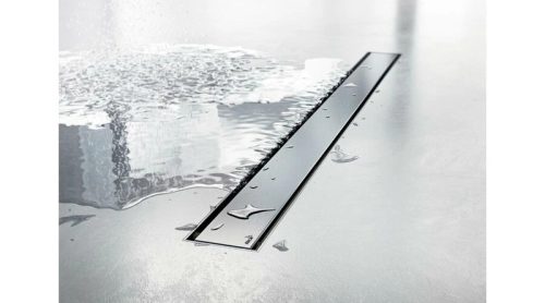 Alcaplast Design-650MN rács a zuhanyfolyókához, rozsdamentes, matt