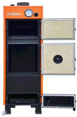 Sárkány Bio 17kW vegyestüzelésű kazán, beépített hőmérővel