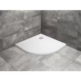 Doros A íves zuhanytálca 80x80 fehér, ajándék szifonnal