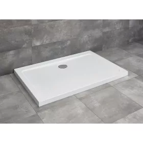   Doros D szögletes zuhanytálca 100x90 fehér, ajándék szifonnal