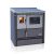 Senko SG-75 (7.5 kW) klasszikus tűzhely, antracit (Sparhelt) J/B