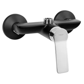   AQUALINE SINTRA fali csaptelep. kifolyó nélkül. matt fekete/króm
