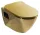 CREAVIT PAULA fali WC. 35.5x50cm. arany