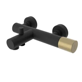 ULTRATAP fali kádtöltő csaptelep. matt fekete/matt arany