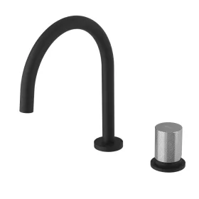 ULTRATAP álló mosogatócsaptelep. matt fekete/króm