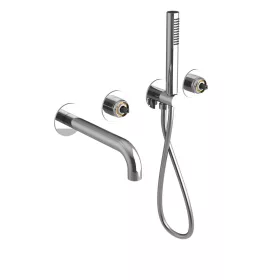   ULTRAMIX falba süllyesztett csaptelep test kifolyócsővel, kézizuhannyal, króm