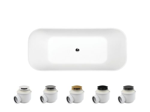 ASSOS S-LINE MATT fehér szabadonálló kád