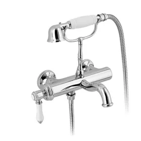 VIENNA fali kádtöltő csaptelep zuhanyszettel. króm