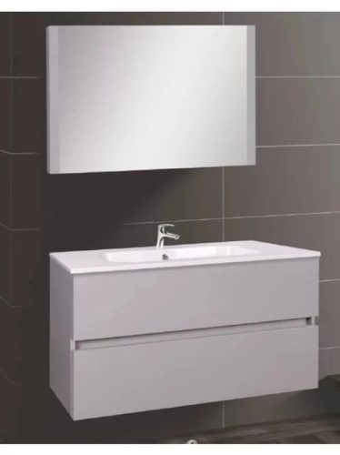 WELLIS ELOIS GREY mosdószekrény, 80 (WB00270)