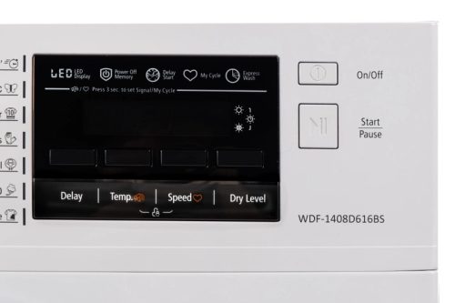 Vivax WDF-1408D616BS mosó-szárítógép