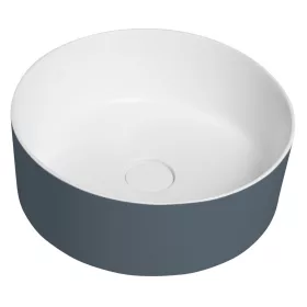   THIN pultra szerelhető rockstone mosdó. átm.:38cm. siena/matt fehér