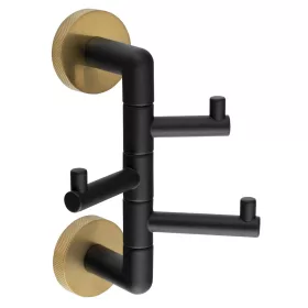 BEMETA LARISSA fogas. 54x193x135mm. fekete/matt arany