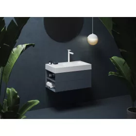   SD Lite 80 B fürdőszobai szekrény mosdó alá Deepsea Blue