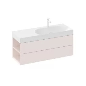   SD Lite 120 B fürdőszobai szekrény mosdó alá Alabaster Pink