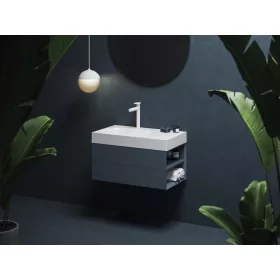   SD Lite 80 J fürdőszobai szekrény mosdó alá Deepsea Blue