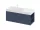 SD Lite 120 J fürdőszobai szekrény mosdó alá Deepsea Blue