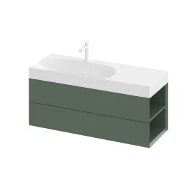 SD Lite 120 J fürdőszobai szekrény mosdó alá Grey Green
