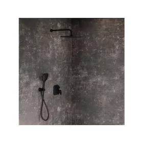   10° Free fekete falba süllyesztett csaptelep váltóval TD F 065.20BLM, matt fekete, R-boxhoz