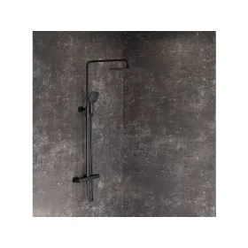   10° Free Termosztátos zuhanyoszlop TD F 091.20BLM, matt fekete