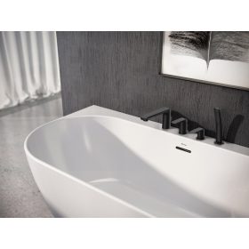 Flat kádperem csaptelep szett FL 026.20BLM, matt fekete