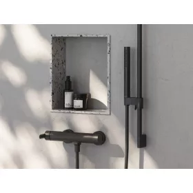 Puri zuhanycsaptelep 150 mm PU 032.20BLM, matt fekete