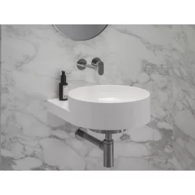   Eleganta falba süllyesztett mosdócsaptelep belső egység nélkül EL 019.00CR.O1.RB07B, Chrome