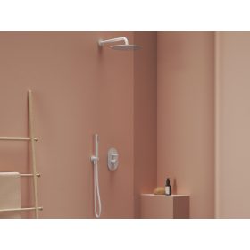   Espirit falba süllyesztet csaptelep, automatikus kétutas, belső egységgel ES 061.10WV.O2, White Velvet