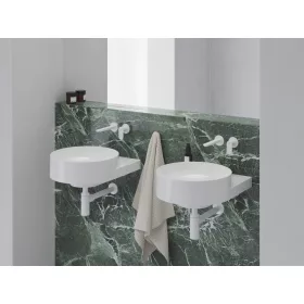   Eleganta falba süllyesztett mosdócsaptelep belső egység nélkül EL 019.10WV.O1.RB07B, White Velvet