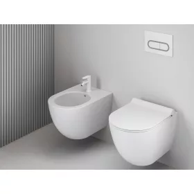   Eleganta álló bidécsaptelep 130 mm leersztő nélkül EL 056.10WV , White Velvet