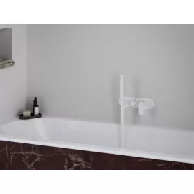   Eleganta falba süllyesztett csaptelep szettel, kétutas, belső egység nélkül EL 065.10WV.O2.RB07D.+S, White Velvet