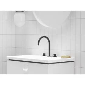   Espirit álló mosdócsaptelep, 3 furatos 270 mm leeresztő nélkül ES 018.20BLM, Black Matt