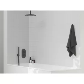   Espirit termosztátos falba süllyesztett csaptelep, háromutas, belső egység nélkül ES 067.20BLM.O3.RB07C, Black Matt