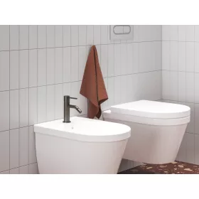   Espirit álló bidécsaptelep 150 mm leersztő nélkül ES 056.20GB, Graphite Brushed