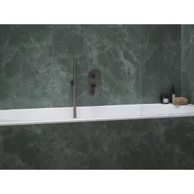   Eleganta falba süllyesztett csaptelep, háromutas, belső egység nélkül EL 068.20GB.O3.RB07F, Graphite Brushed