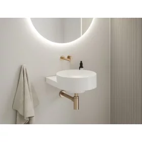   Eleganta falba süllyesztett mosdócsaptelep belső egység nélkül EL 019.60RGB.O1.RB07B, Rose Gold Brushed